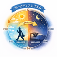 サーカディアンリズムの乱れは要注意です